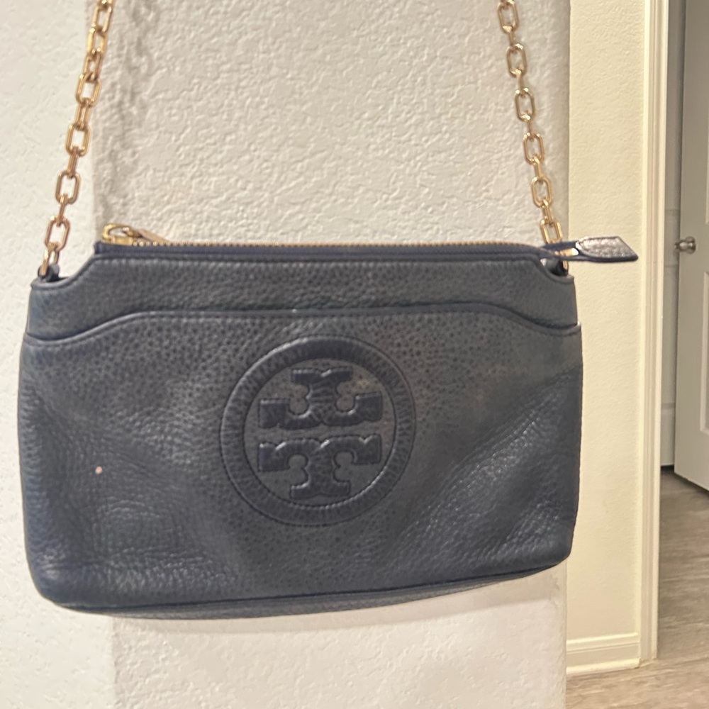 Blue Tory Burch crossbody